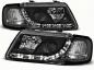 Preview: LED Tagfahrlicht Design Scheinwerfer für Audi A3 8L 96-00 schwarz